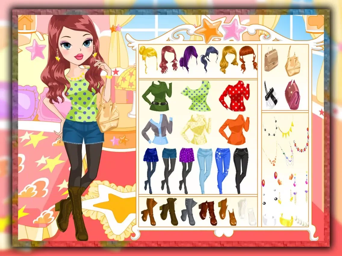 Ảnh chụp màn hình của Sweater Fashion Beauty Dress Up iPad 