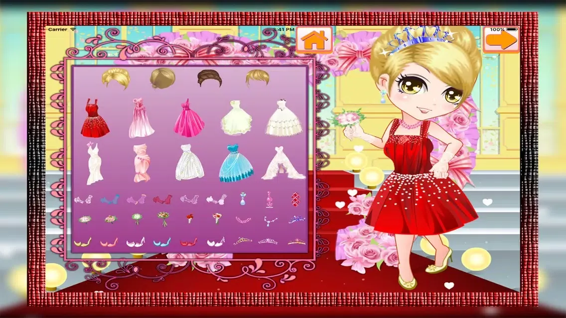 Скриншоты Sweety Bride Dress Up