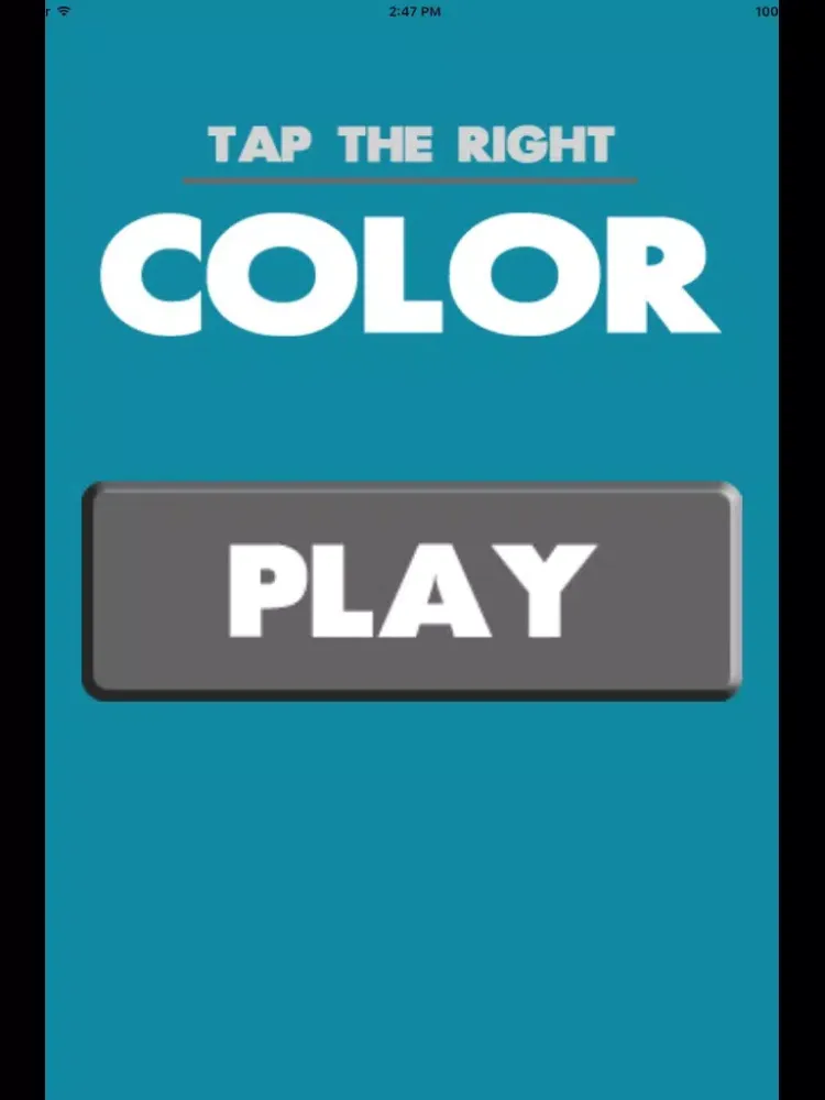 Tap Tap - Right Color iPad  Screenshots