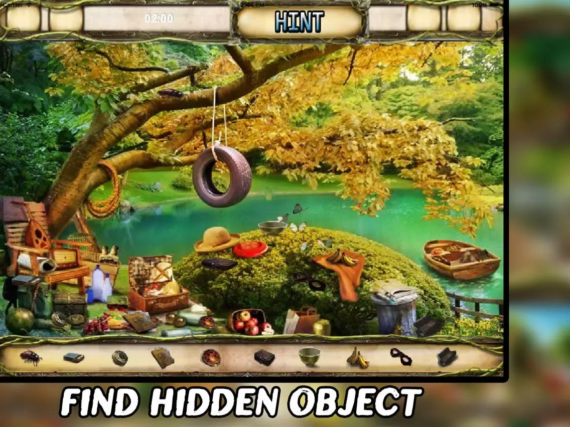 The Secret of The Lake Hidden Object iPad  Screenshots