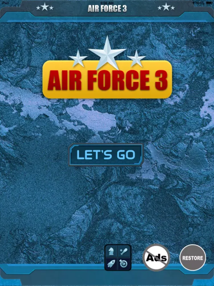Tangkapan skrin Air Force 3 - Fighter Jet Alpha Combat Chaos iPad 
