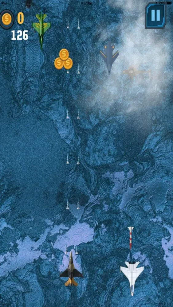 Tangkapan skrin Air Force 3 - Fighter Jet Alpha Combat Chaos