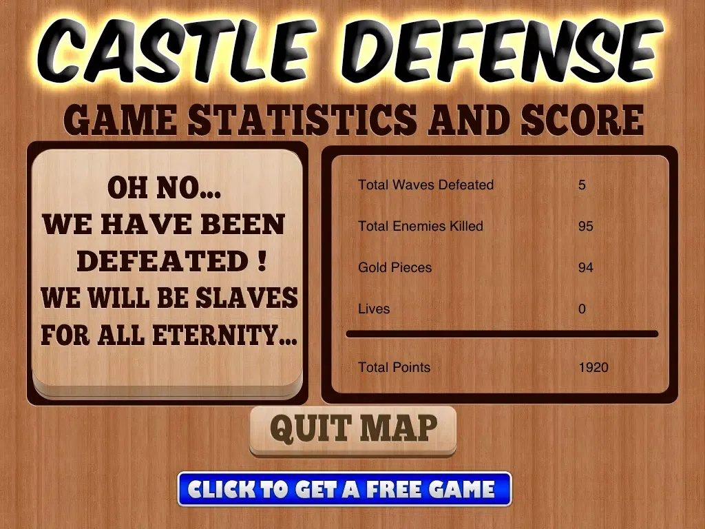 Tangkapan layar Castle Defense - Towers Under Attack iPad 