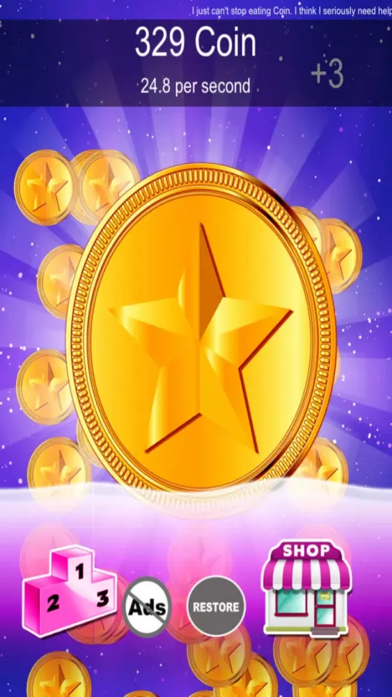 Captures d'écran de Coin Clickers - Tap All Those Bitcoins And Become A Billionaire