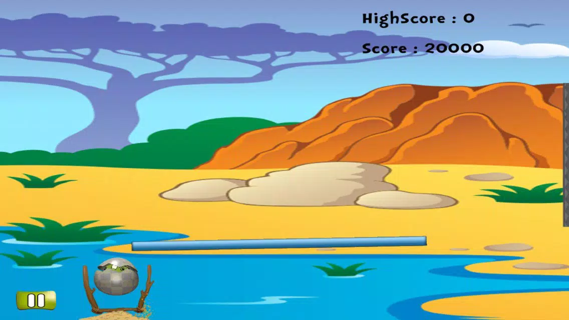 Crocodile Egg - Avoid The Pitfall While Crossing应用截图