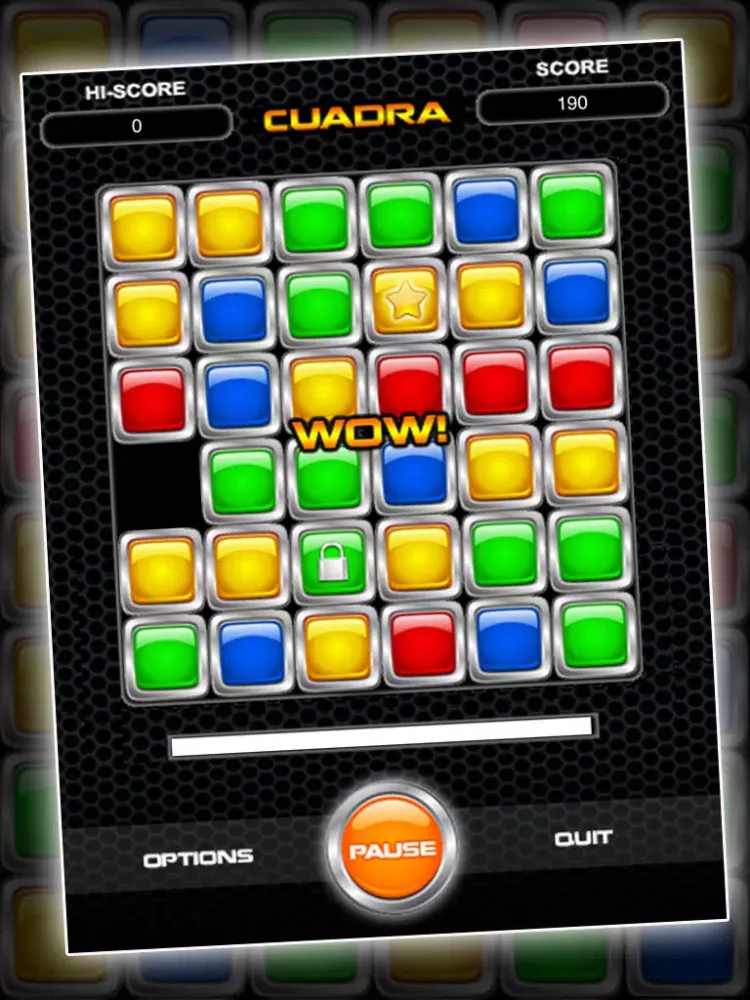 Capturas de tela do Cuadra - Move Around Candy, Jewels and Bubbles of the Same Color! iPad 