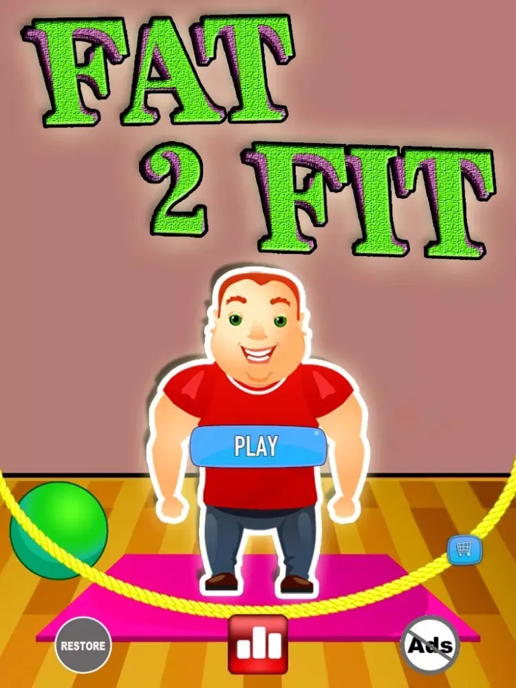 Fat 2 Fit - Make Them Jump The Rope iPad 应用截图