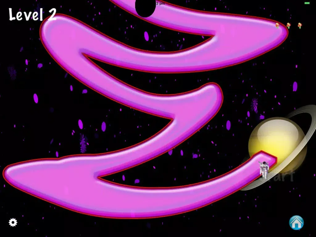 Ảnh chụp màn hình của Gravity Boss - Balance The Astronaut Thru The Galaxy iPad 