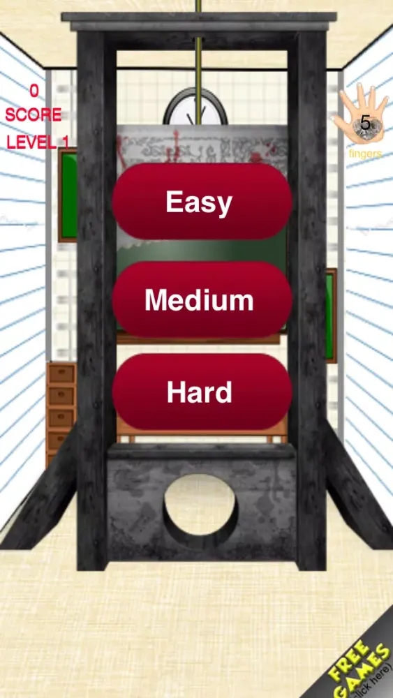 Guillotine - Save Your Finger From Being Cut Off स्क्रीनशॉट