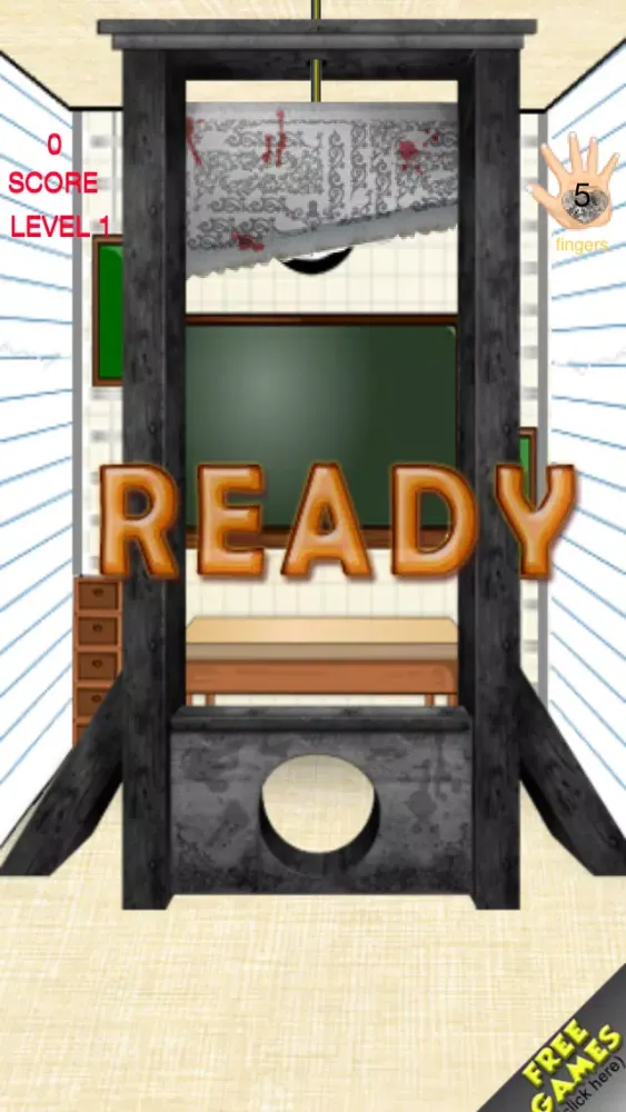 Guillotine - Save Your Finger From Being Cut Off स्क्रीनशॉट