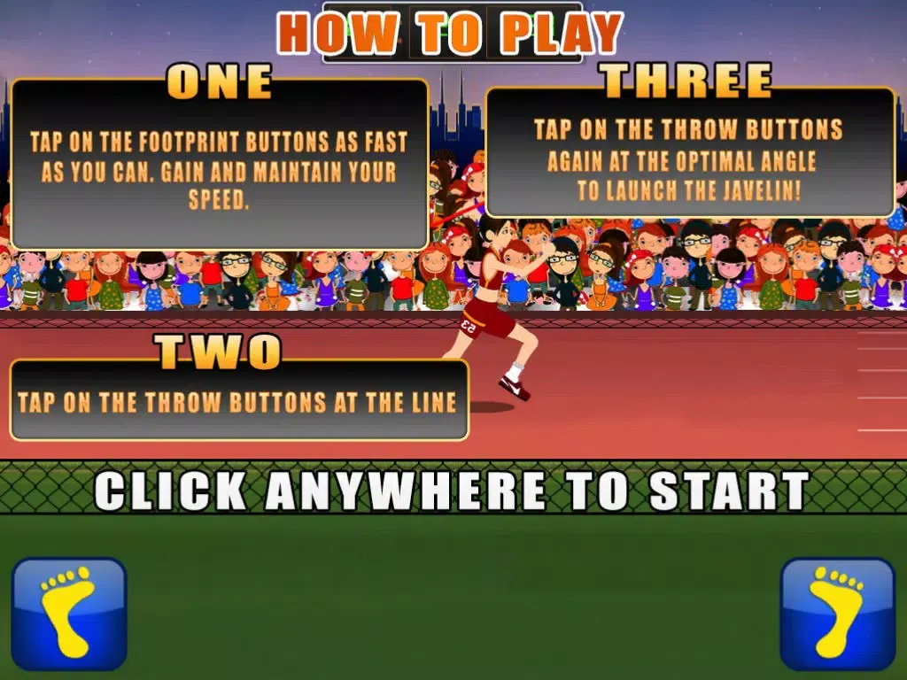 Javelin Champ - Sports Summer Games iPad 应用截图