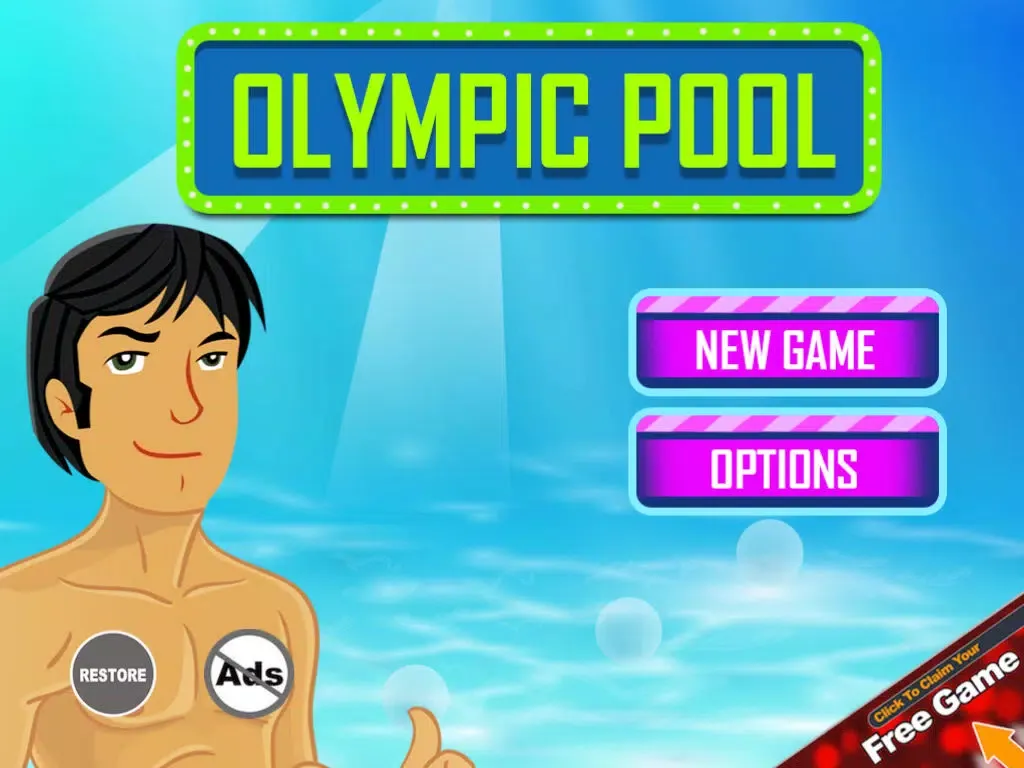 ภาพหน้าจอของ Swimming Hero - Stickman Summer Games iPad 