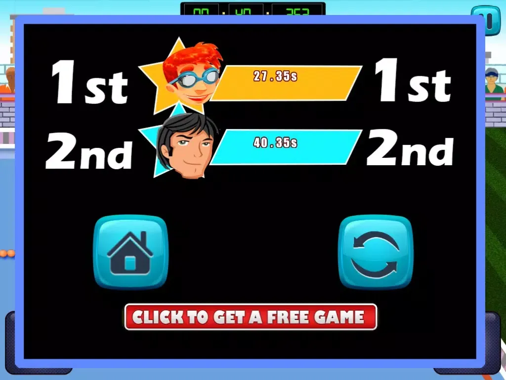 ภาพหน้าจอของ Swimming Hero - Stickman Summer Games iPad 