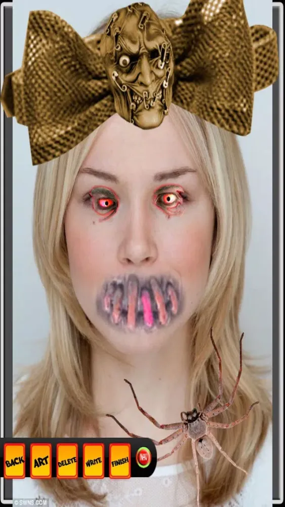 Capturas de tela do Scary Booth - Instant Morfo App