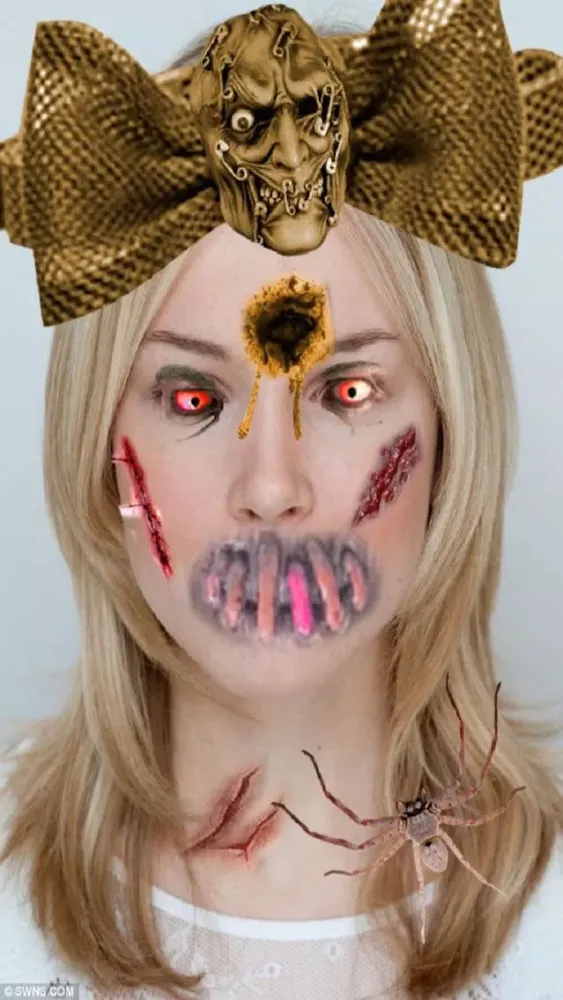 Capturas de tela do Scary Booth - Instant Morfo App