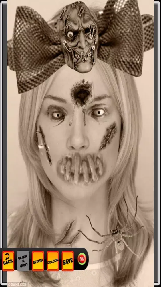 Capturas de tela do Scary Booth - Instant Morfo App
