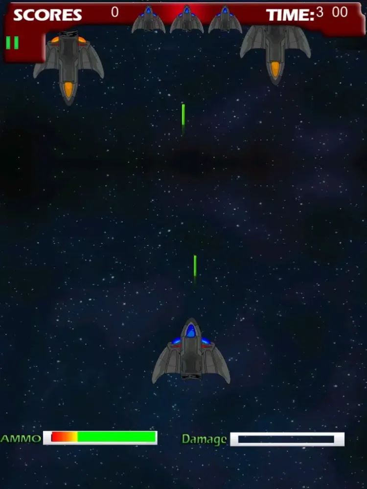 Tangkapan skrin Space Intruders - Attack Outer War Ships iPad 