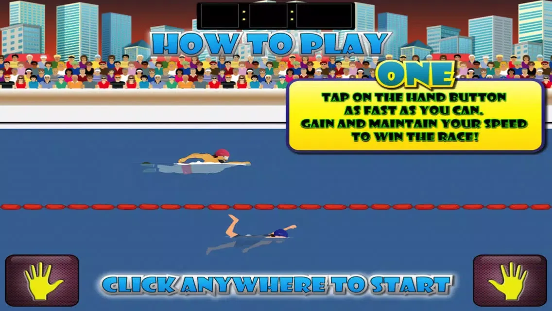 Speed Swimmer - All Star Finger Racing স্ক্রিনশট