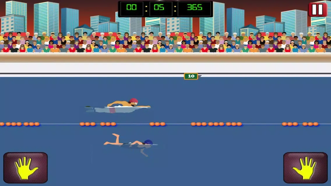 Speed Swimmer - All Star Finger Racing স্ক্রিনশট