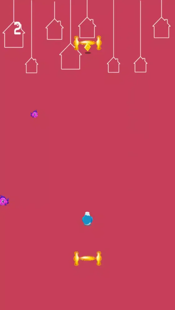 ภาพหน้าจอของ Splishy Pong - Let The Bird Splash Back And Forth