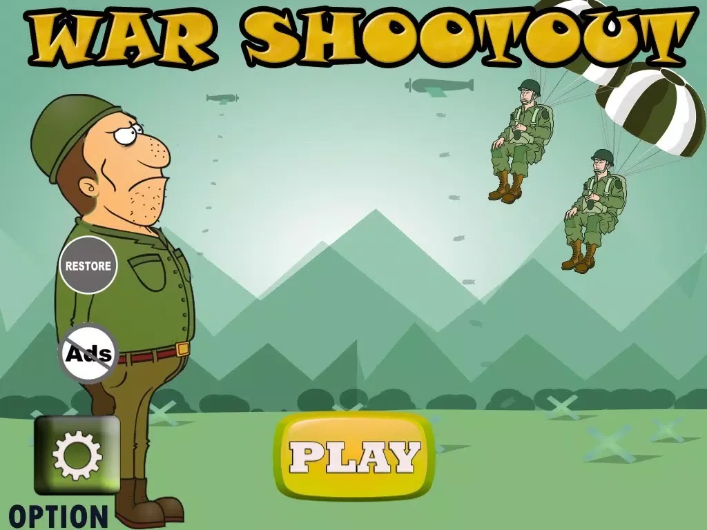 War Shootout - Little Sniper Shooter iPad  Screenshots