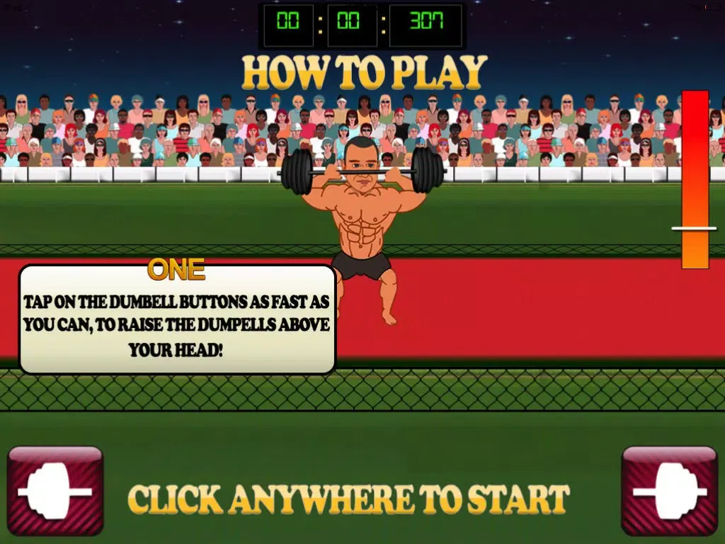 ภาพหน้าจอของ Weight Lifting - Workout, Exercise and Fitness Game iPad 
