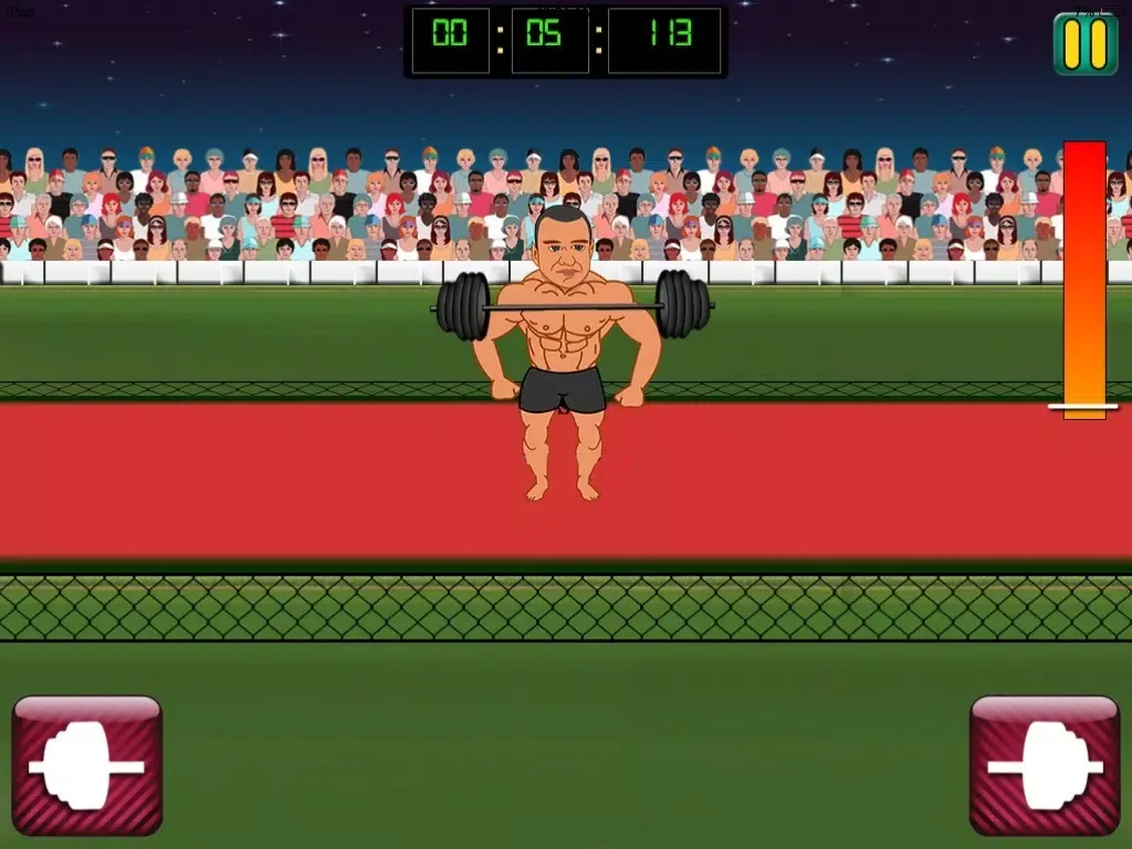ภาพหน้าจอของ Weight Lifting - Workout, Exercise and Fitness Game iPad 