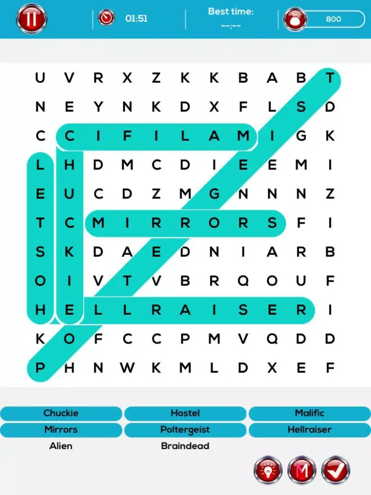 Word Search - Modern Crosswords Puzzle Game iPad 應用截圖