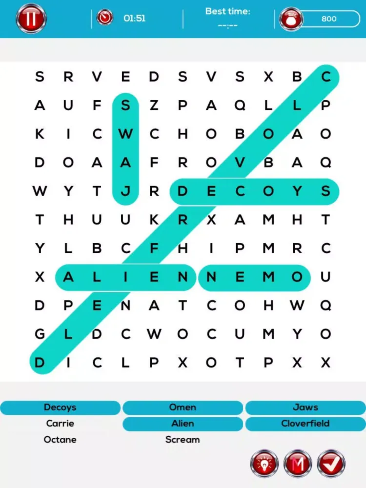 Word Search - Modern Crosswords Puzzle Game iPad 應用截圖