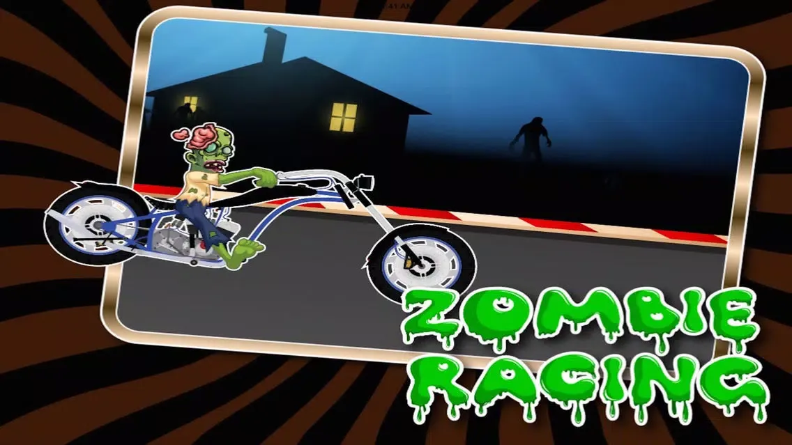 Zombie Racing - Stupid Bike Race Equals Highway Life स्क्रीनशॉट