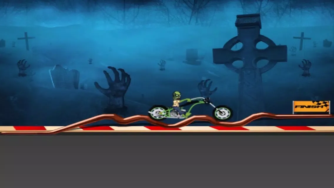 Zombie Racing - Stupid Bike Race Equals Highway Life स्क्रीनशॉट
