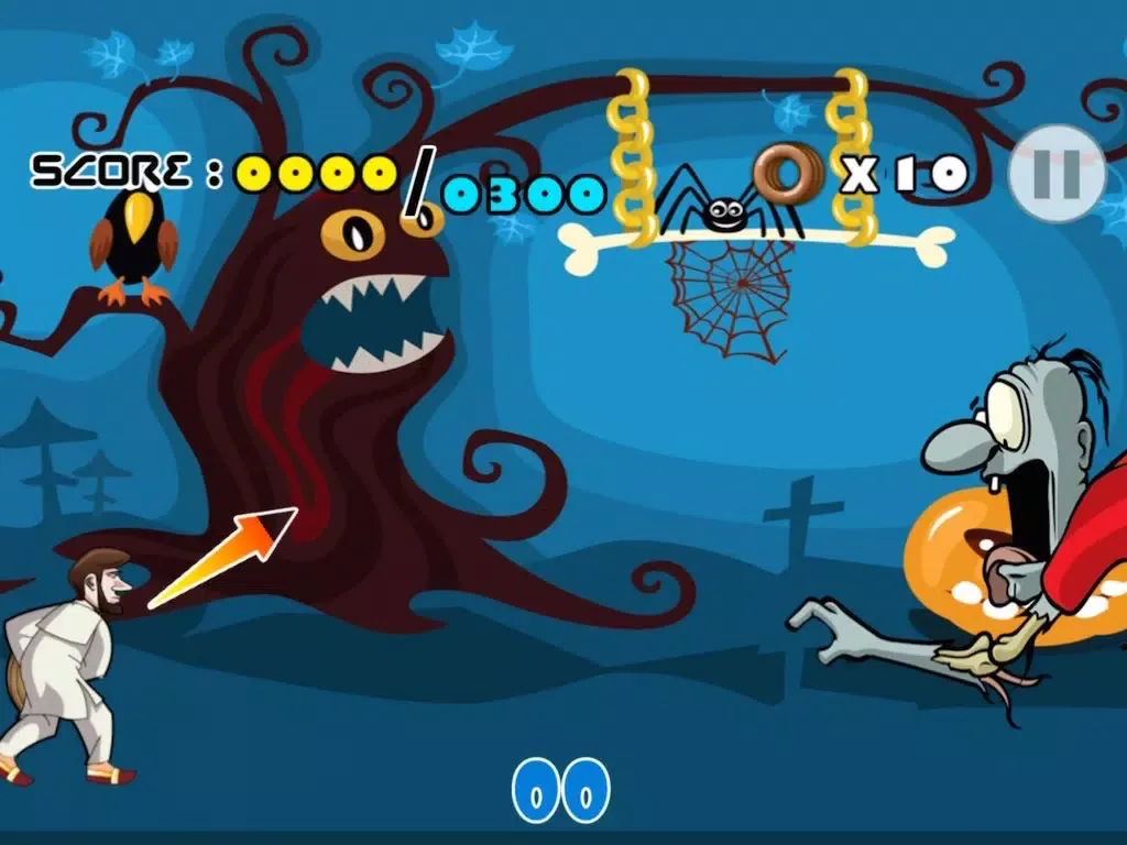 Zombie Toss Free - Ring Throwing At The Farm iPad  Screenshots
