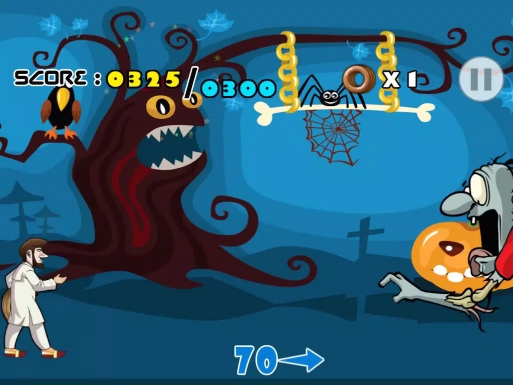 Zombie Toss Free - Ring Throwing At The Farm iPad  Screenshots