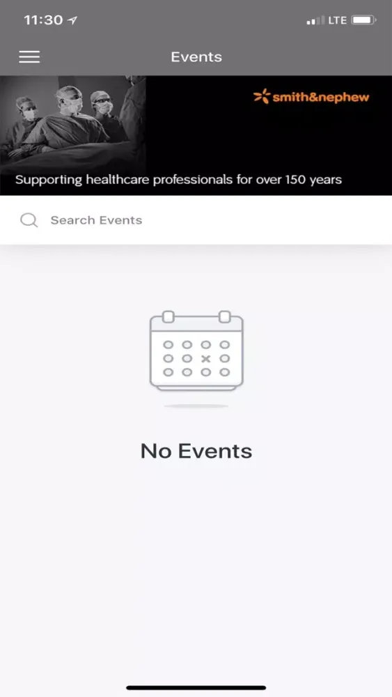 Smith & Nephew Events Screenshots