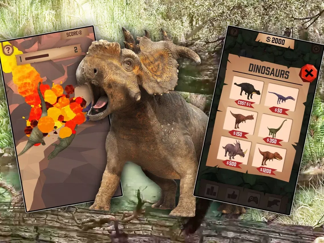 Dinosaur Road iPad 应用截图
