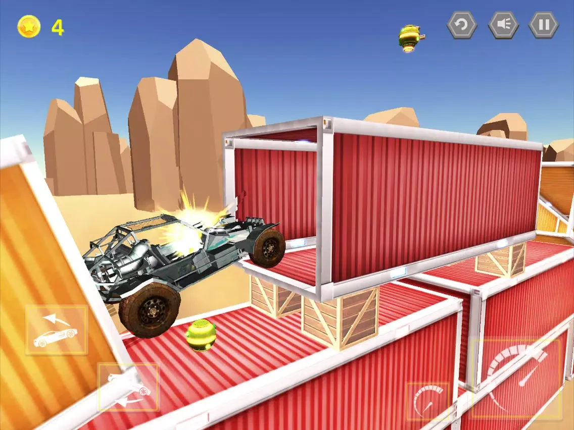 تصاویر Flip Car Race iPad 