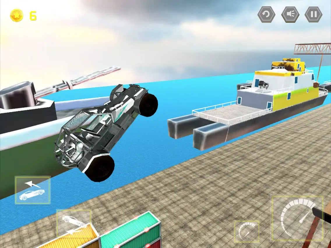 تصاویر Flip Car Race iPad 