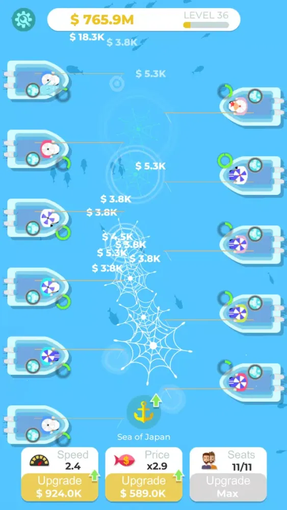 Capturas de pantalla de Idle Fishing Tycoon