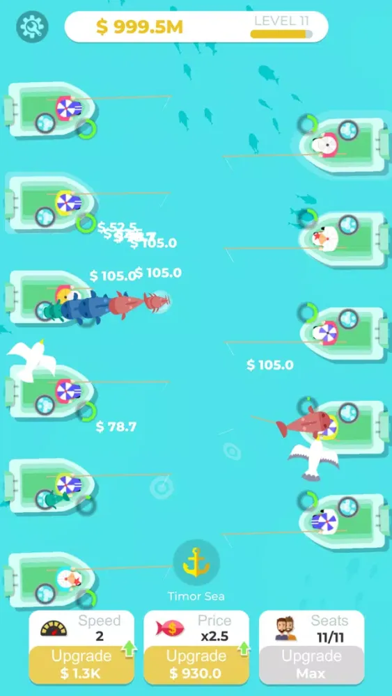 Capturas de pantalla de Idle Fishing Tycoon