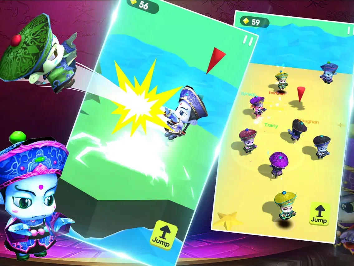 Capturas de pantalla de Jump Zombie.io iPad 