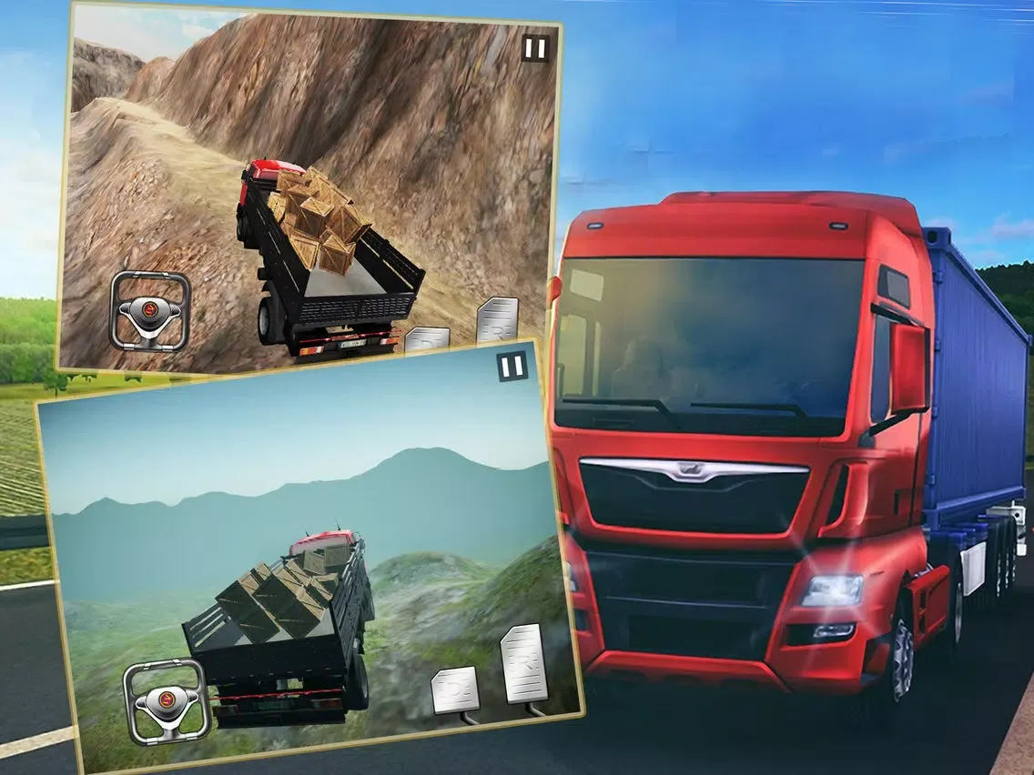 Capturas de tela do Muddy Truck Driving iPad 