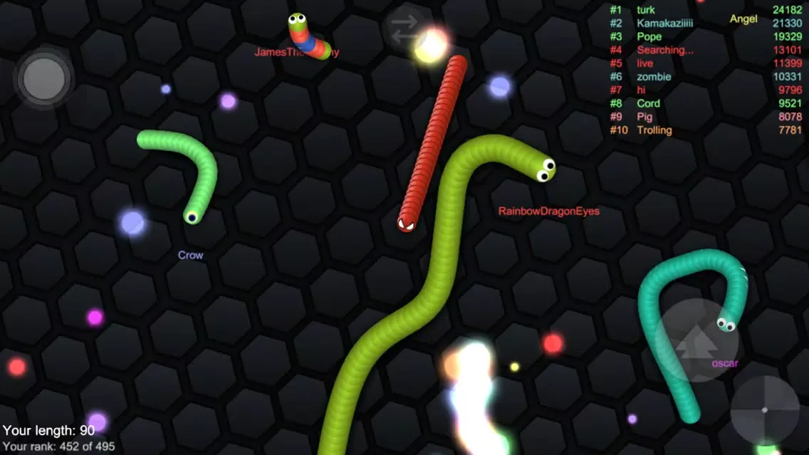 Screenshot di Snaker Dash -Color Snake Dance