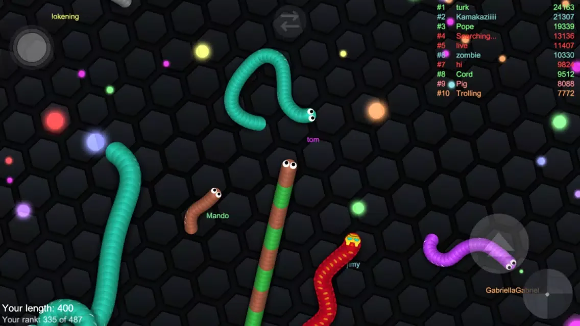 Screenshot di Snaker Dash -Color Snake Dance
