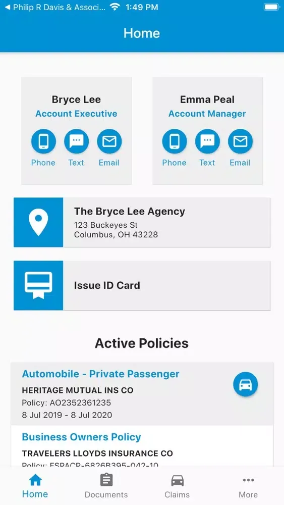 Smith-Berclair Insurance应用截图