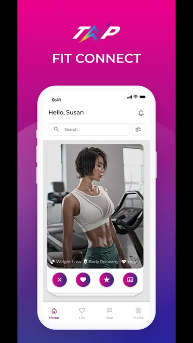 Zrzuty ekranu TNP Fitness