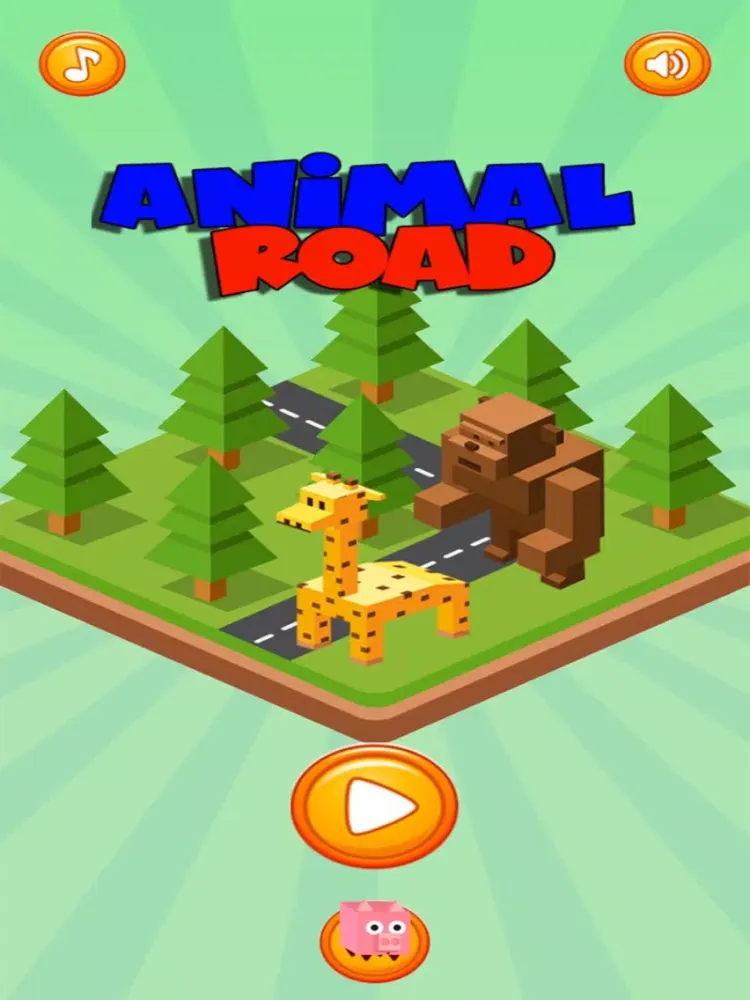 Tangkapan skrin Animal Road Pro iPad 