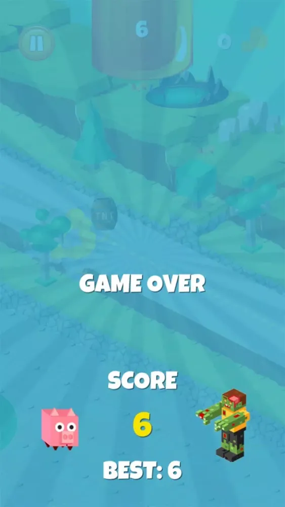 Tangkapan skrin Animal Road Pro