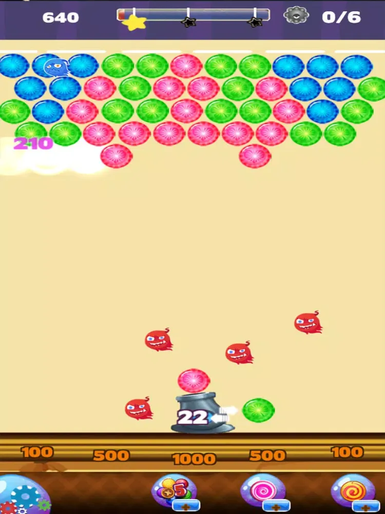 Capturas de pantalla de Bubble Halloween Shooter Plus iPad 