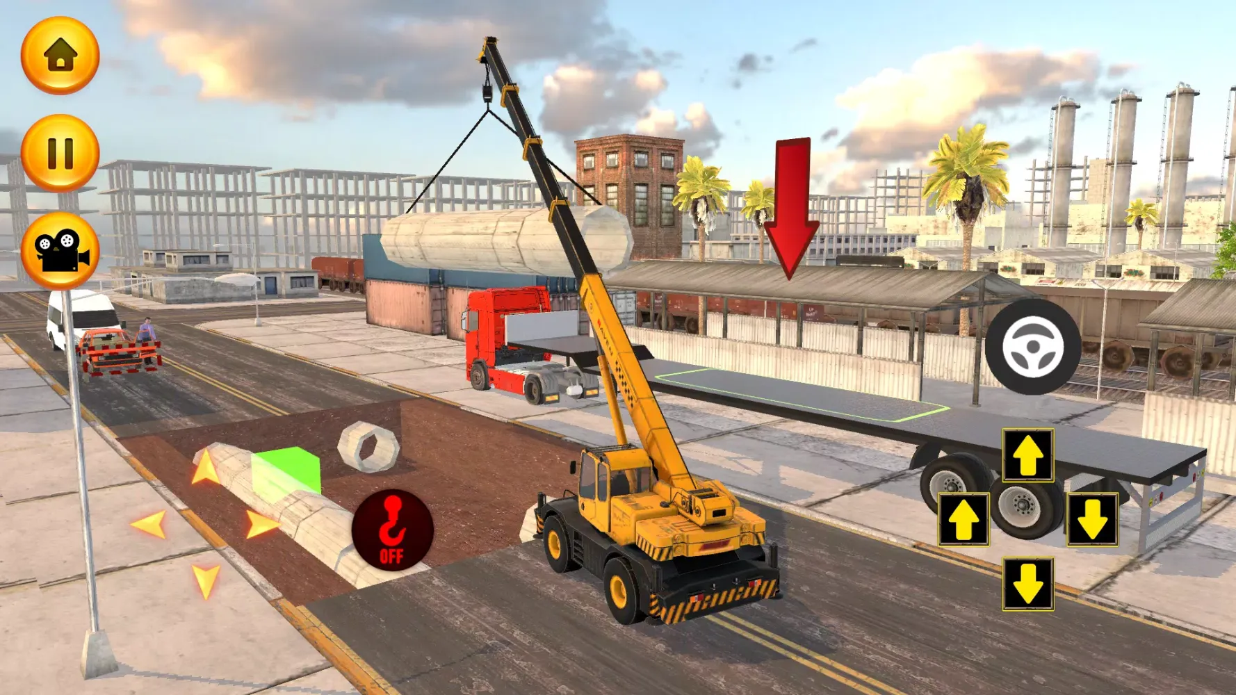 Zrzuty ekranu JCB Heavy Excavator Simulator