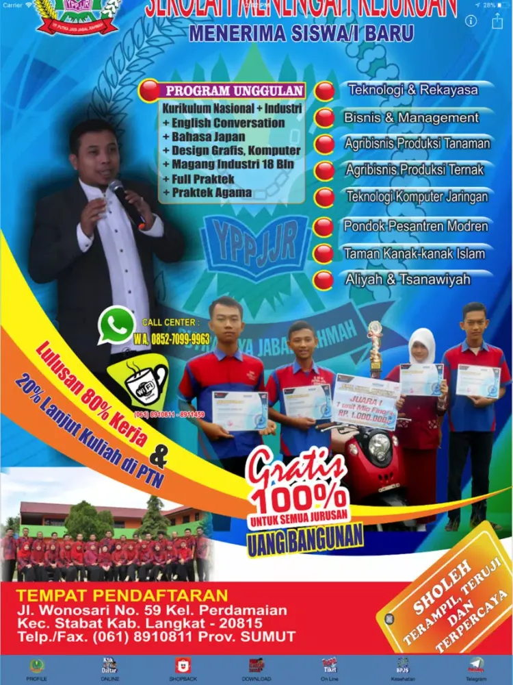 Скриншоты SMK Putra Jaya Stabat iPad 